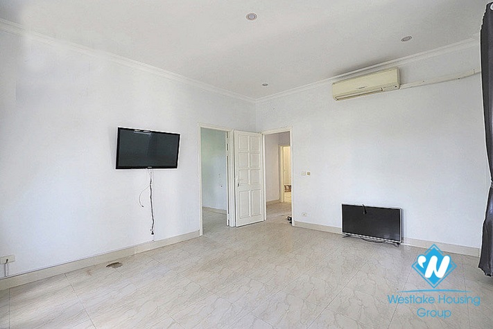 Large airy house for lease in Ciputra compound, Tay Ho, Hanoi- semi furnished.